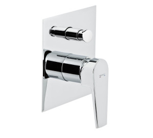 2 way Built-in single lever mixer with diverter